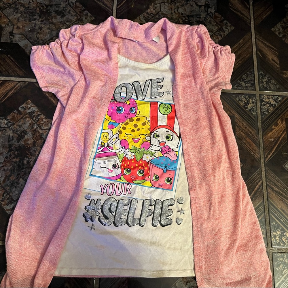Girls 2 in 1 shirt